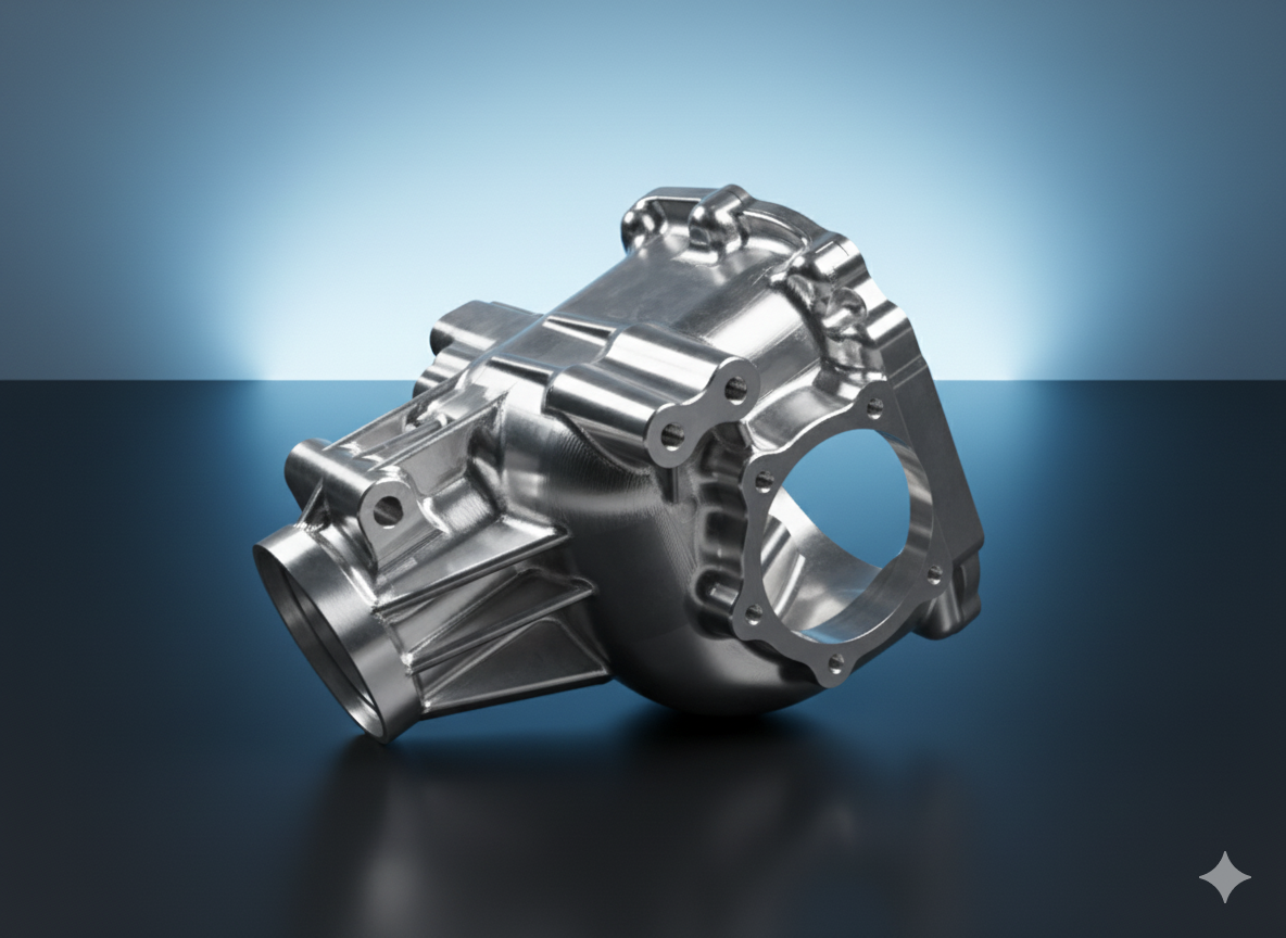 Billet Alüminyum Diferansiyel Kutusu